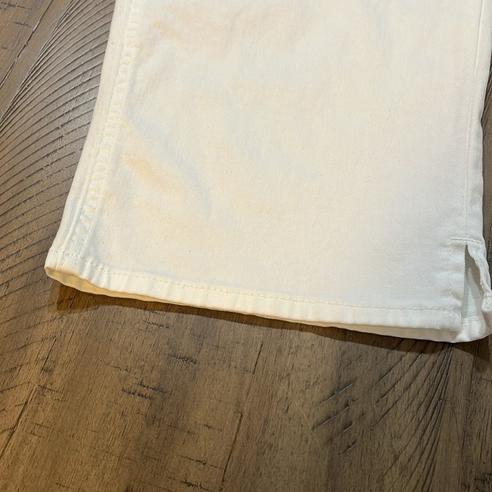 467 Lee Riders Mid Rise Capri white size 12 - Picture 3 of 6